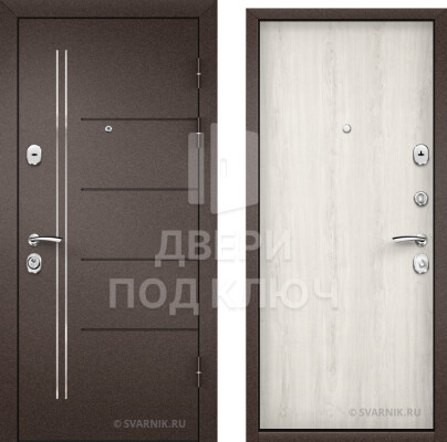 Трехконтурная дверь в офис ДПК-8893